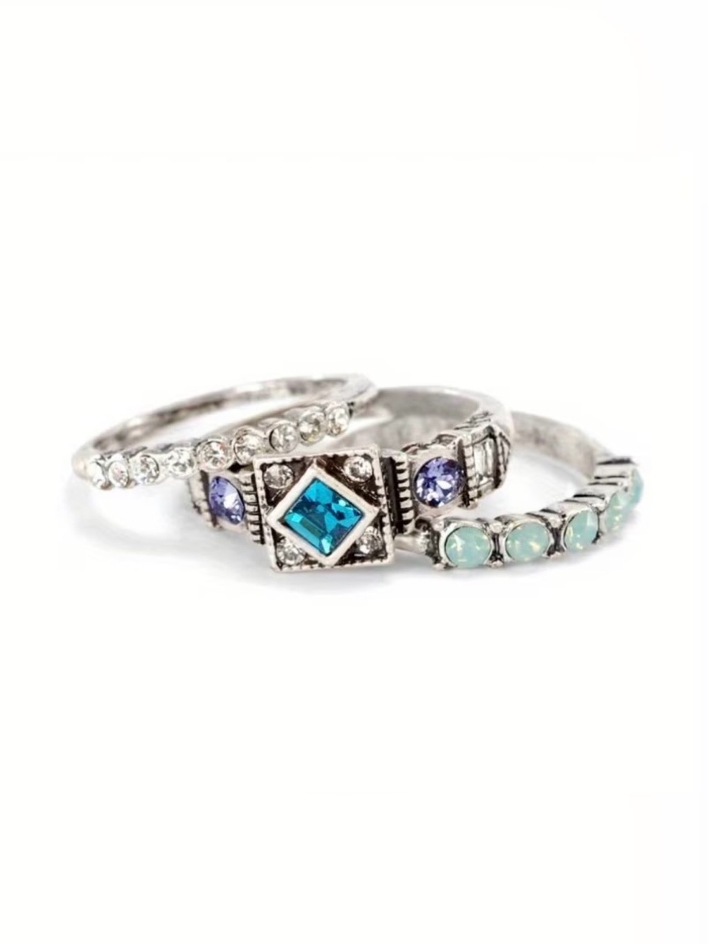 Boho Stacking Ring Set size 6 ✨ New